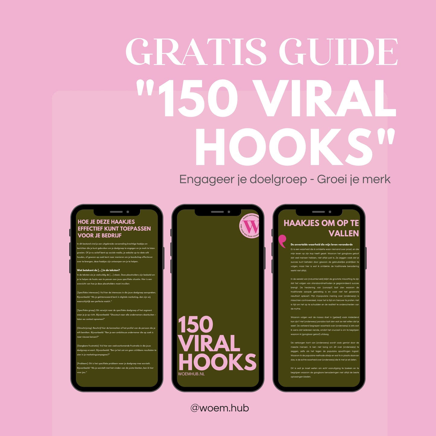 GRATIS Guide - "150 Viral Hooks"