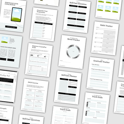 E-Book Mix & Match Template Minimalistisch | 100 pagina's